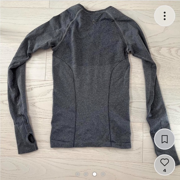 Ivivva long sleeve with thumbholes - children’s size S - Picture 2 of 4